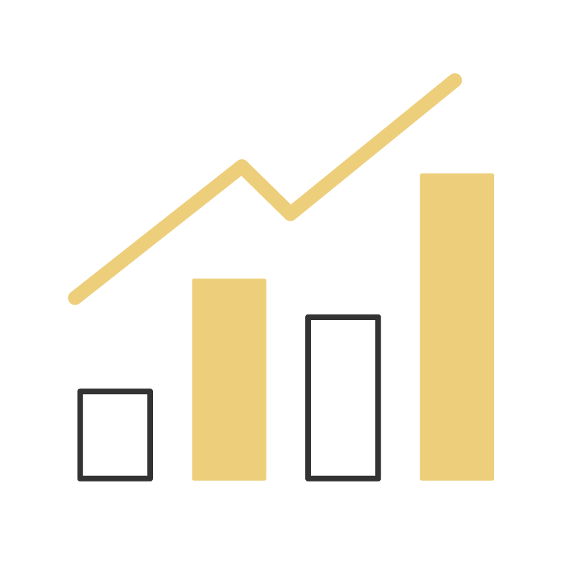 グラフのイラスト